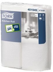 Tork Kitchen Roll wit 2 gl -10 x 2st 